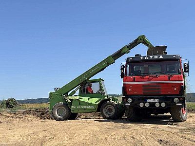 Přeprava a prodej materiálu
