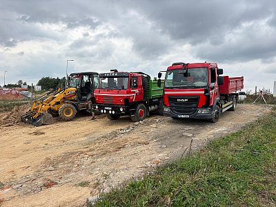 Přeprava a prodej materiálu