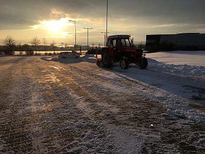 Údržba silnic, chodníků a parkovišť